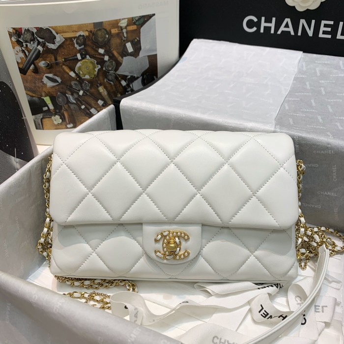  Handbag  Chanel AS2563 size 25 4 15 cm