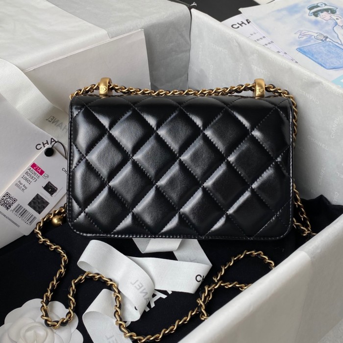  Handbag   Chanel  AS2615  size 12×19×8 cm
