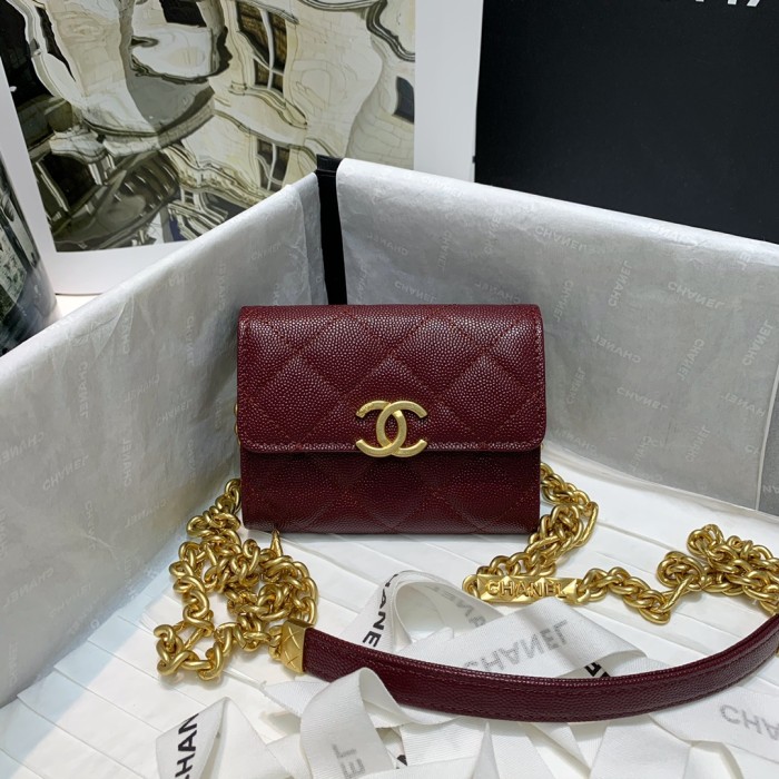 Handbag  Chanel 81156  size  12 9 2.5 cm