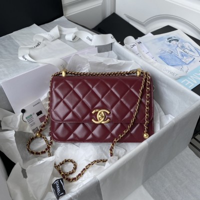  Handbag  Chanel  AS2649  size  22×14.5×8 cm