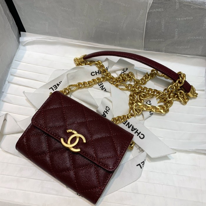  Handbag  Chanel 81156  size  12 9 2.5 cm