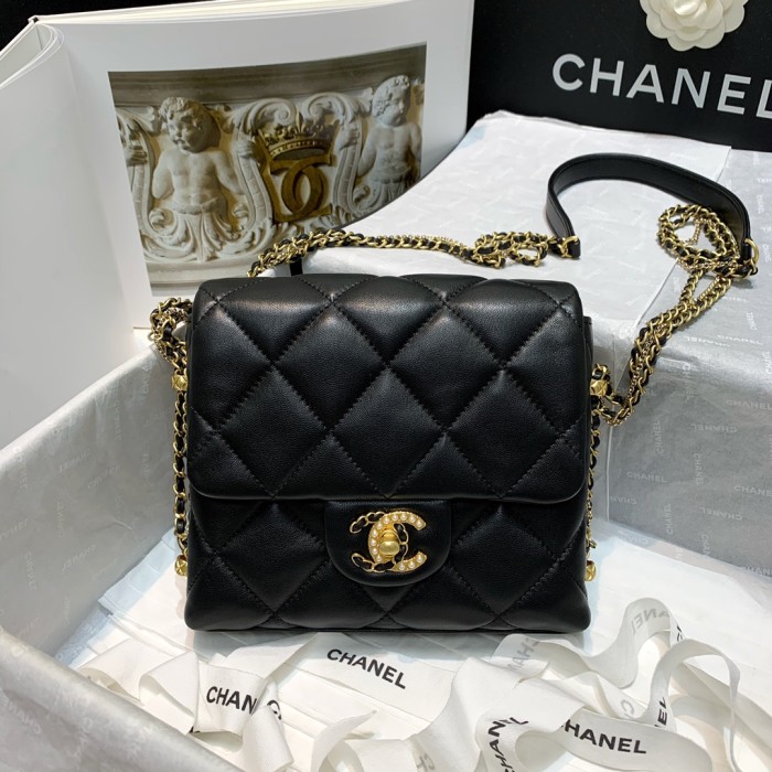  Handbag Chanel  AS2588  size  19 16 4 cm