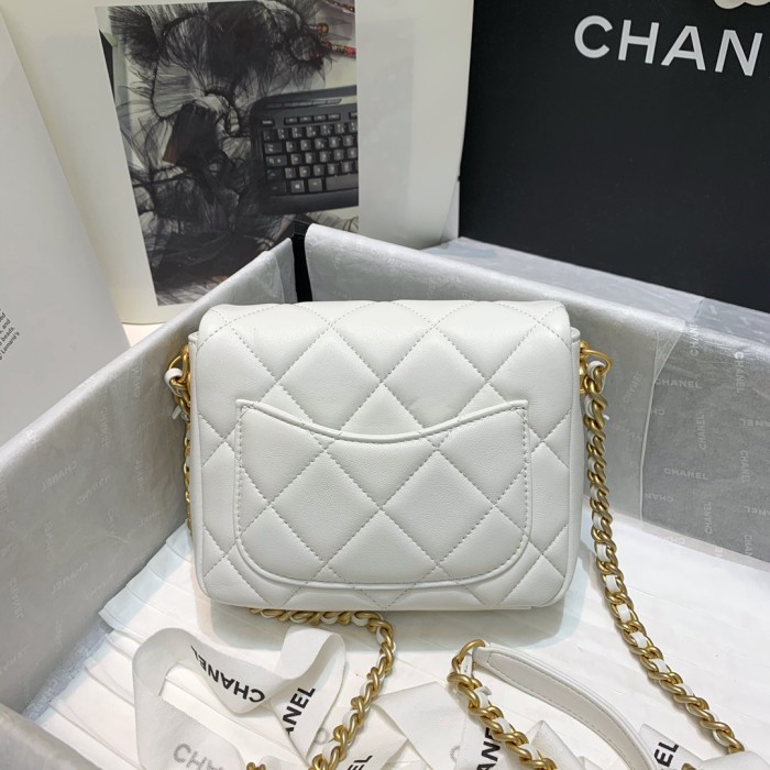  Handbag  Chanel AS2733  size  17 12.5 5 cm