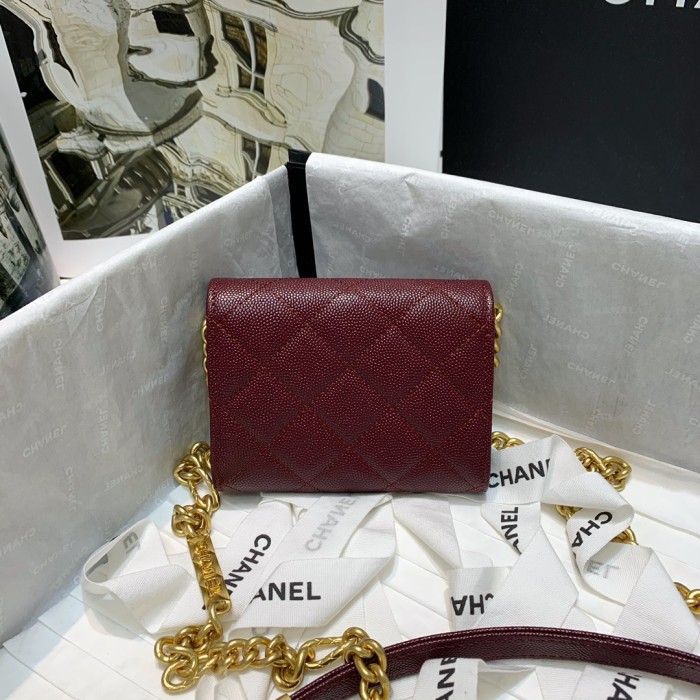  Handbag  Chanel 81156  size  12 9 2.5 cm