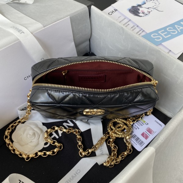  Handbag  Chanel AS3383 size  13-19-6.5 cm