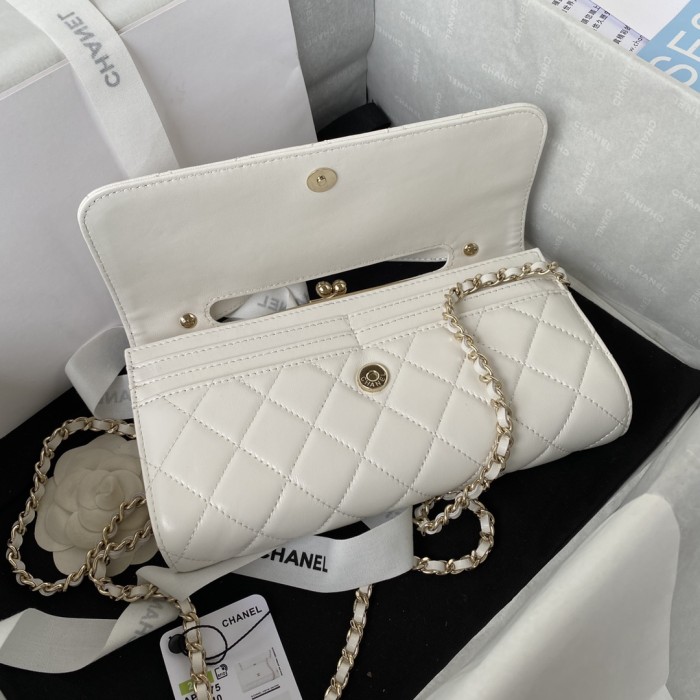  Handbag  Chanel AS2875  size 12.4*22.3*5.7 cm