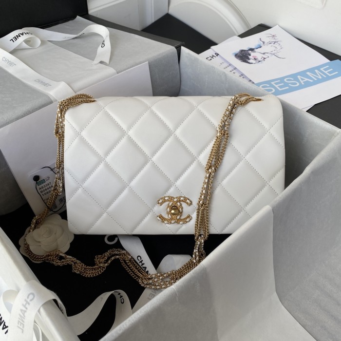  Handbag  Chanel AS3387 size 16×26×10 𝗰𝗺