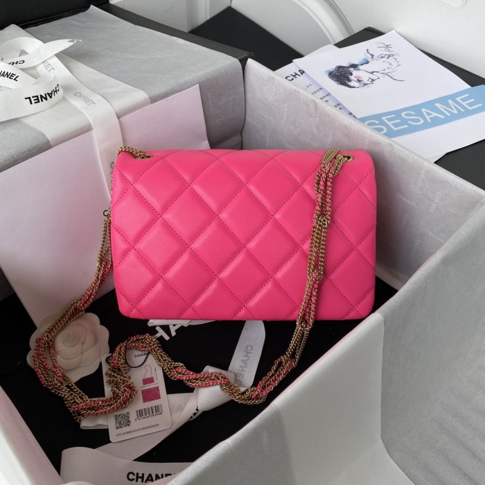  Handbag   Chanel AS3386  size  14×22×8 𝗰𝗺