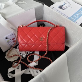  Handbag  Chanel AS2875  size 12.4*22.3*5.7 cm