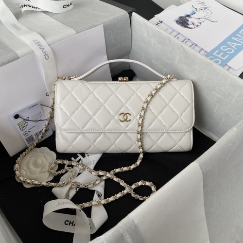  Handbag  Chanel AS2875  size 12.4*22.3*5.7 cm