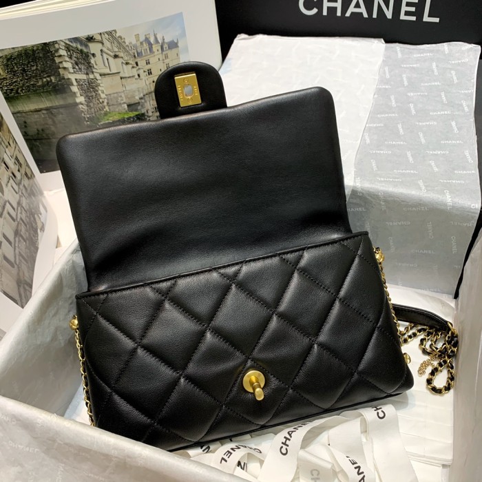  Handbag  Chanel  AS2563  size  25 4 15 cm