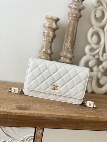  Handbag Chanel 81217  size  19.2  12.3   3.5 cm