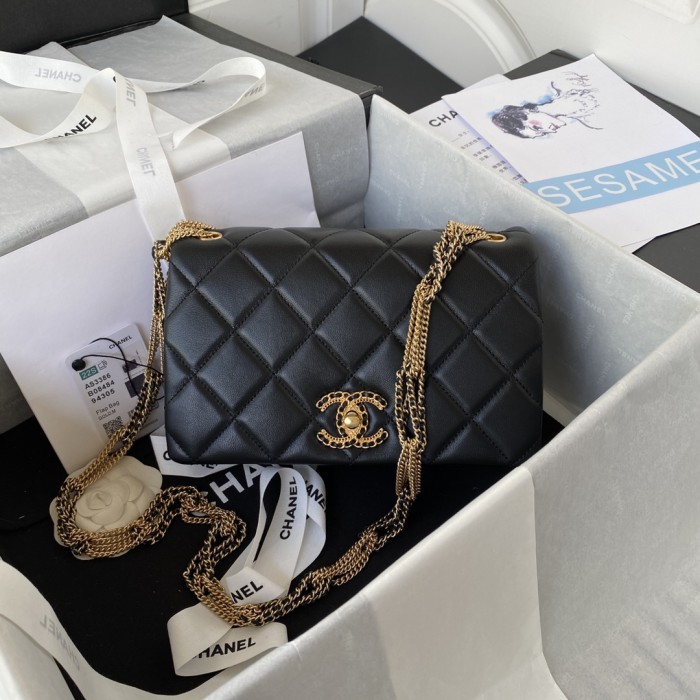  Handbag  Chanel  AS3386 size 14×22×8 𝗰𝗺