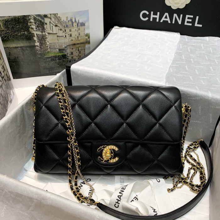  Handbag  Chanel  AS2563  size  25 4 15 cm