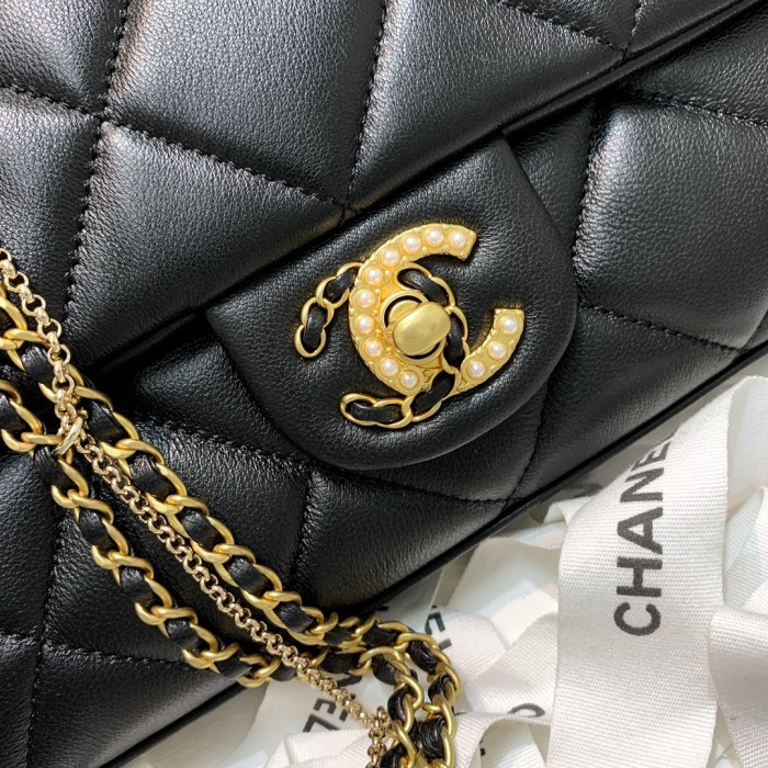  Handbag  Chanel  AS2563  size  25 4 15 cm