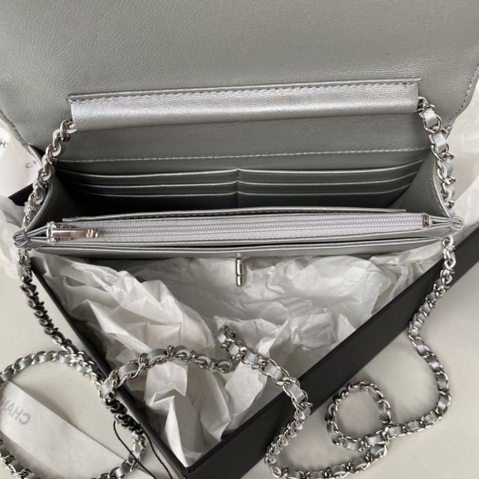  Handbag Chanel  AP2853  size 19.2*12.3*3.5 cm