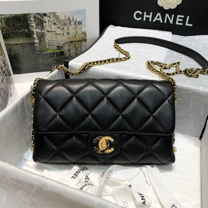  Handbag  Chanel  AS2563  size  25 4 15 cm