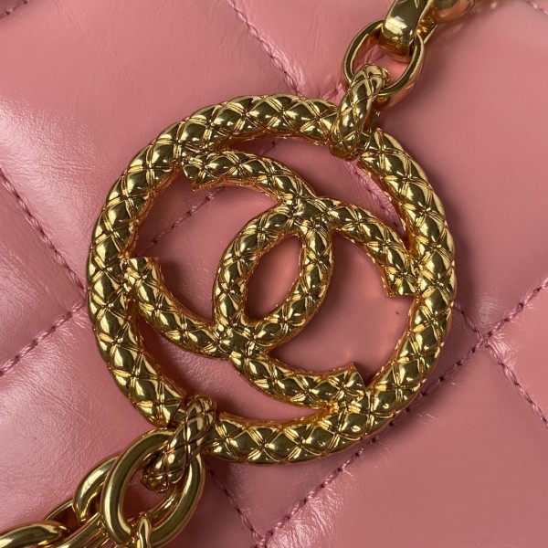  Handbag  Chanel AS3383  size  13-19-6.5 cm