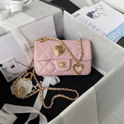  Handbag  Chanel  AS3456  size  12*19*7 cm