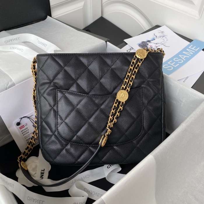  Handbag   Chanel  AS3400 size  24.5x21.5x8 cm 