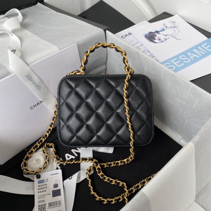  Handbag Chanel AS3318  size  12.5*17*7 *cm