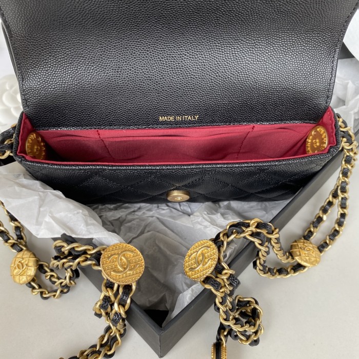  Handbag   Chanel AP2860  size  18*9*3.5 Cm