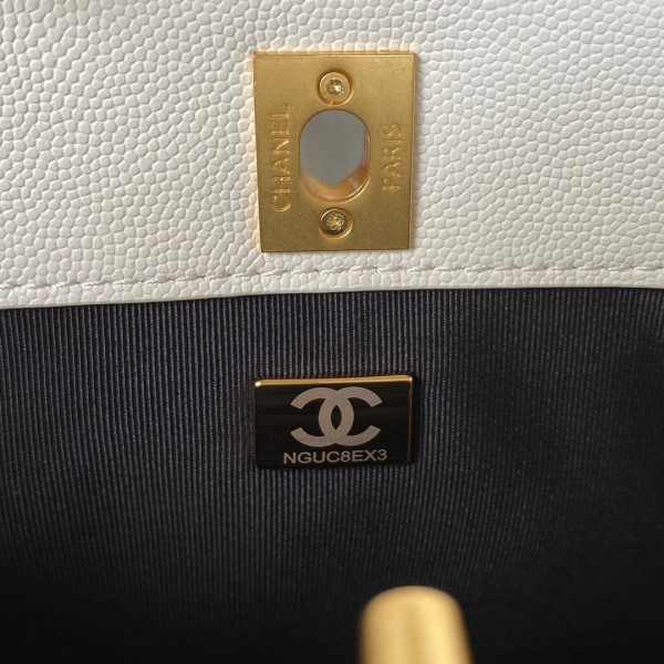  Handbag   Chanel  AS3400  size 24.5x21.5x8 cm