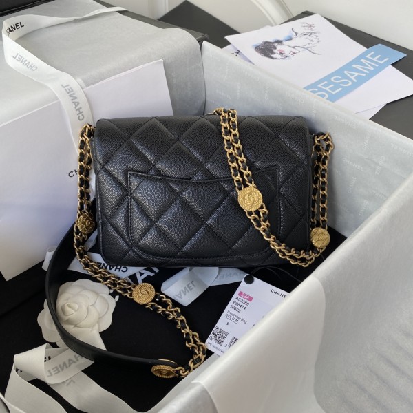  Handbag  Chanel AS3369  size  21X14.5X6 cm