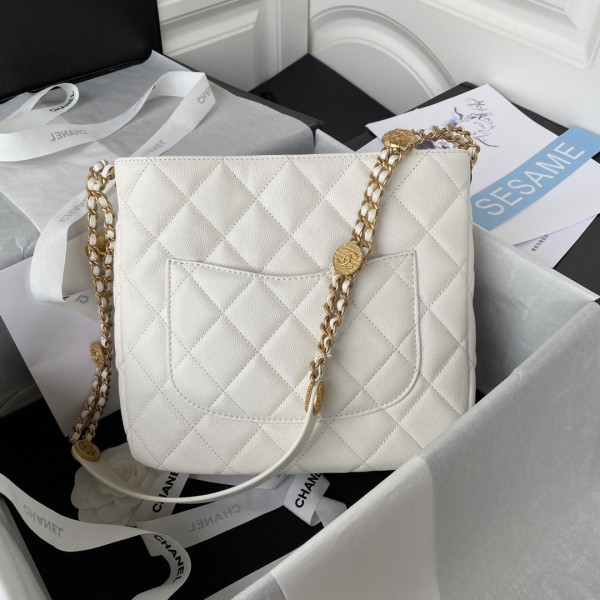  Handbag   Chanel  AS3400  size 24.5x21.5x8 cm