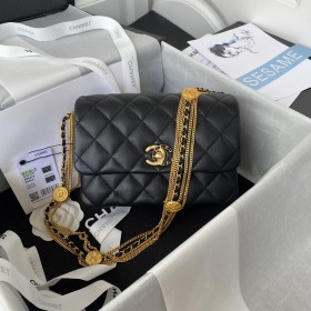  Handbag   Chanel  AS3378  size 15*20*9 cm