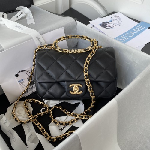 Handbag  Chanel AS3451  size  24 cm
