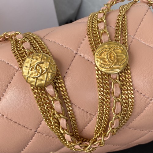  Handbag   Chanel  AS3378  size  15*20*9 cm