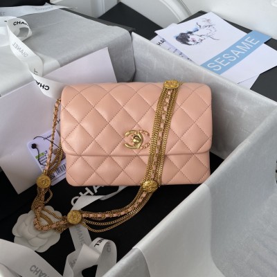  Handbag   Chanel  AS3378  size  15*20*9 cm