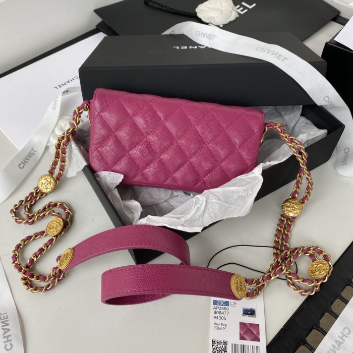  Handbag   Chanel  AP2860  size  18*9*3.5 Cm