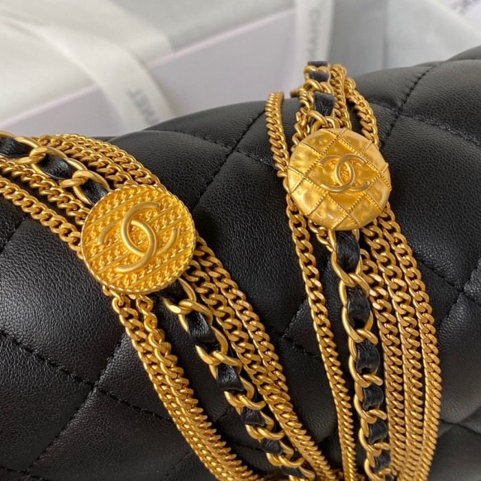  Handbag   Chanel  AS3378  size 15*20*9 cm