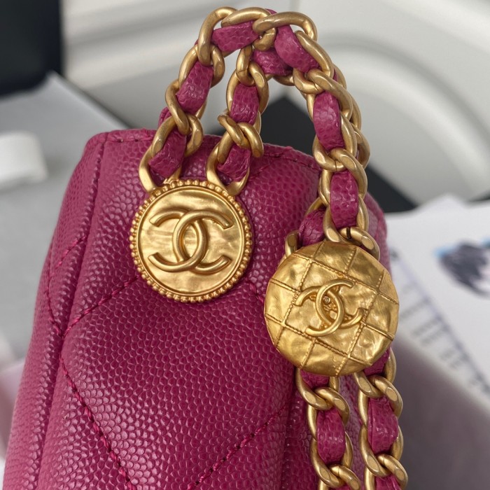  Handbag   Chanel  AS3400  size  24.5x21.5x8 cm