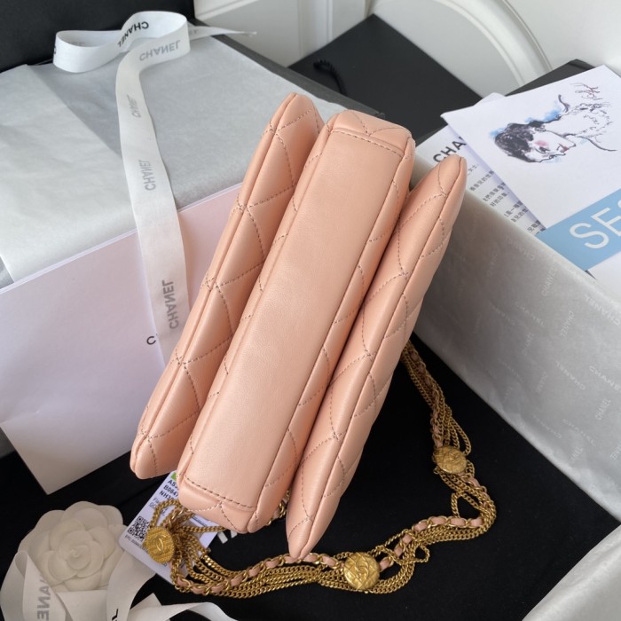  Handbag   Chanel  AS3378  size  15*20*9 cm