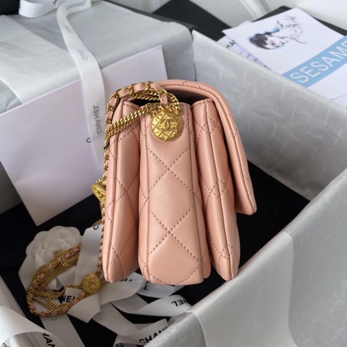  Handbag   Chanel  AS3378  size  15*20*9 cm