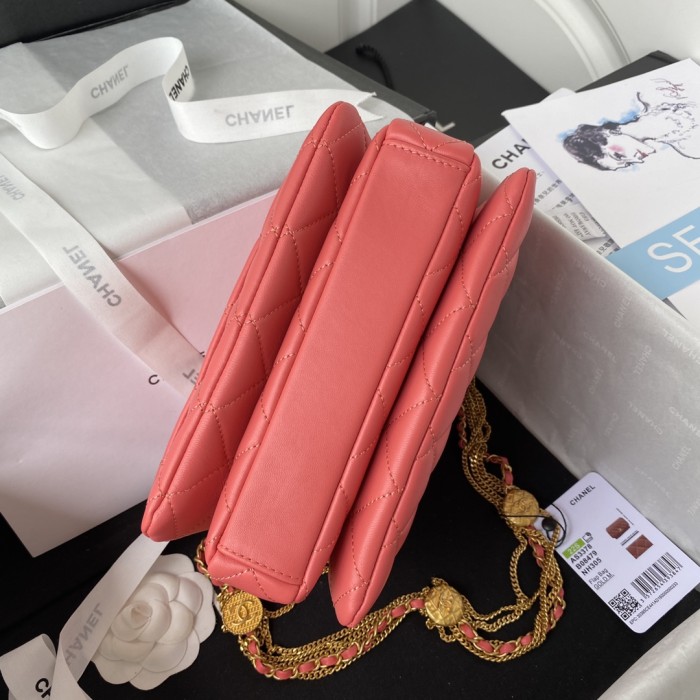  Handbag   Chanel   AS3378  size  15*20*9 cm