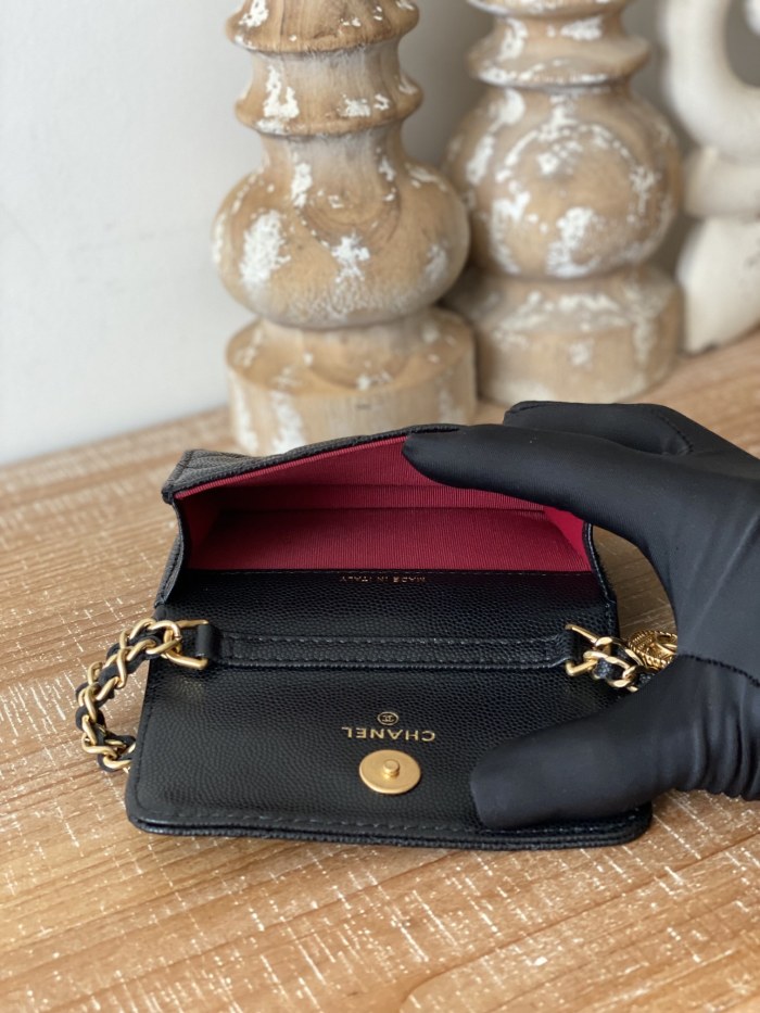  Handbag  Chanel  AP81205  size 9*12.3*3.2 cm