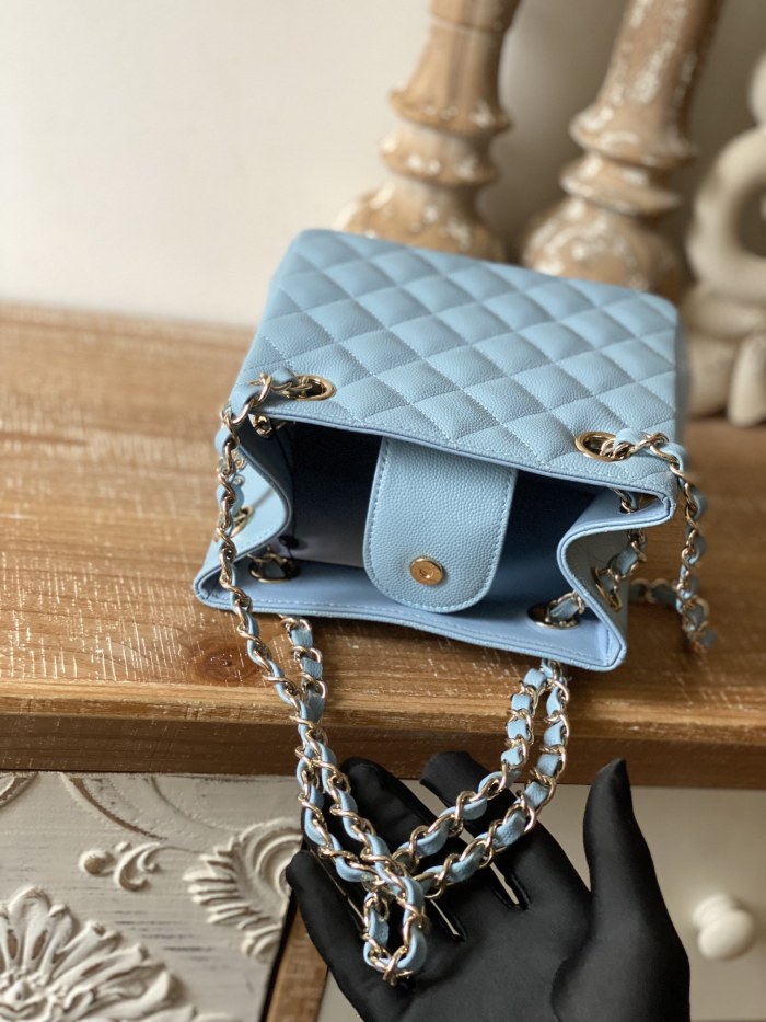  Handbag  Chanel AS3176  size  16X15X9 cm