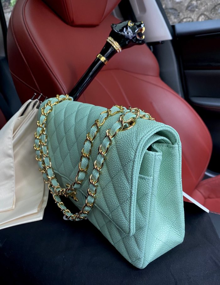  Handbag  Chanel A01112  size  25.5*15.5*6.5  cm