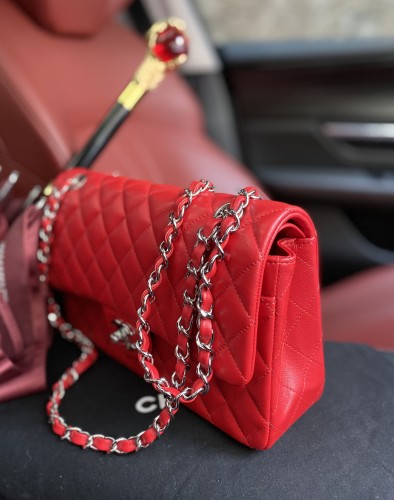  Handbag Chanel  A01112  size 25.5*15.5*6.5 cm