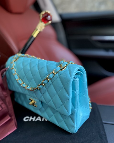  Handbag   Chanel  A01112  size  25.5*15.5*6.5  cm