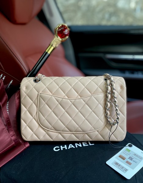  Handbag   Chanel  A01112  size  25.5*15.5*6.5  cm
