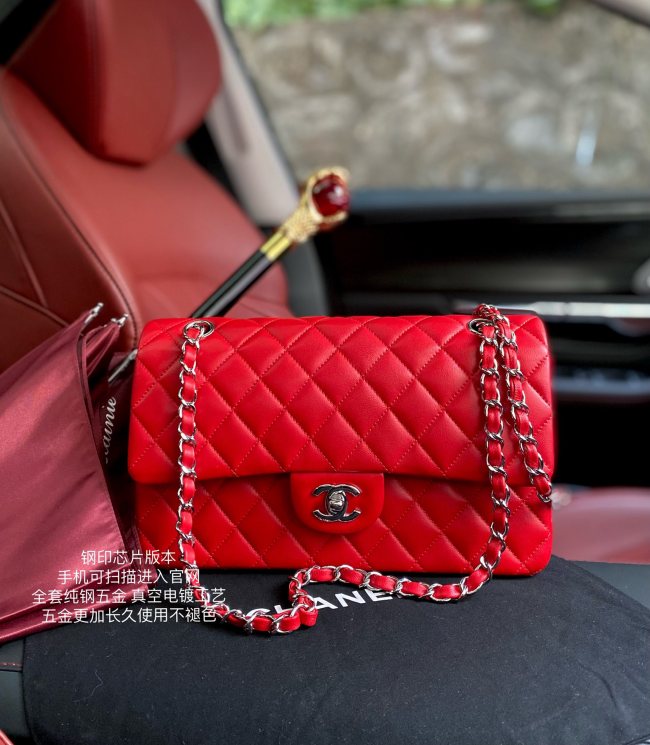  Handbag Chanel  A01112  size 25.5*15.5*6.5 cm