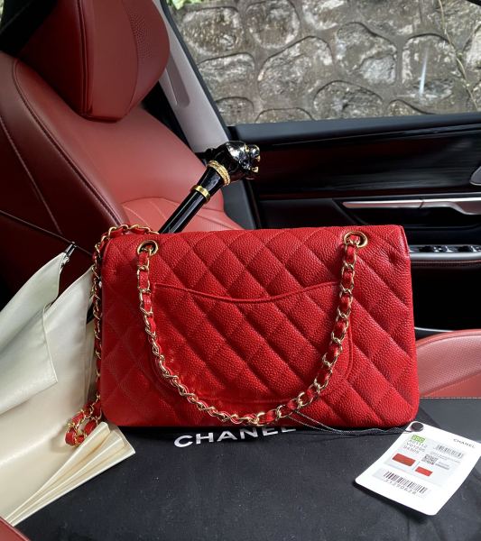  Handbag  Chanel  A01112 size 25.5*15.5*6.5  cm