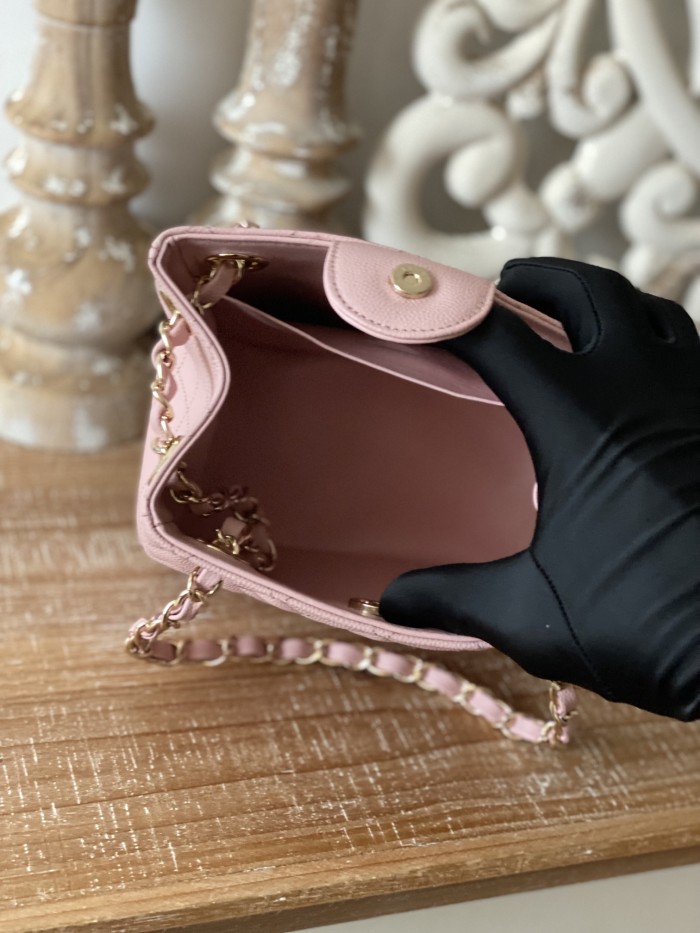  Handbag  Chanel    AS3176  size  16X15X9 cm