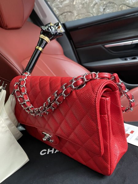  Handbag  Chanel A01112  size  25.5*15.5*6.5  cm