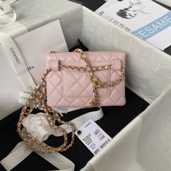 Handbag   Chanel  AS3225  size  12*17.5*2.5 cm